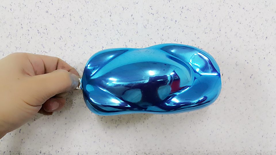 Cool Spray Paint Ideas That Will Save You A Ton Of Money Blue Chrome